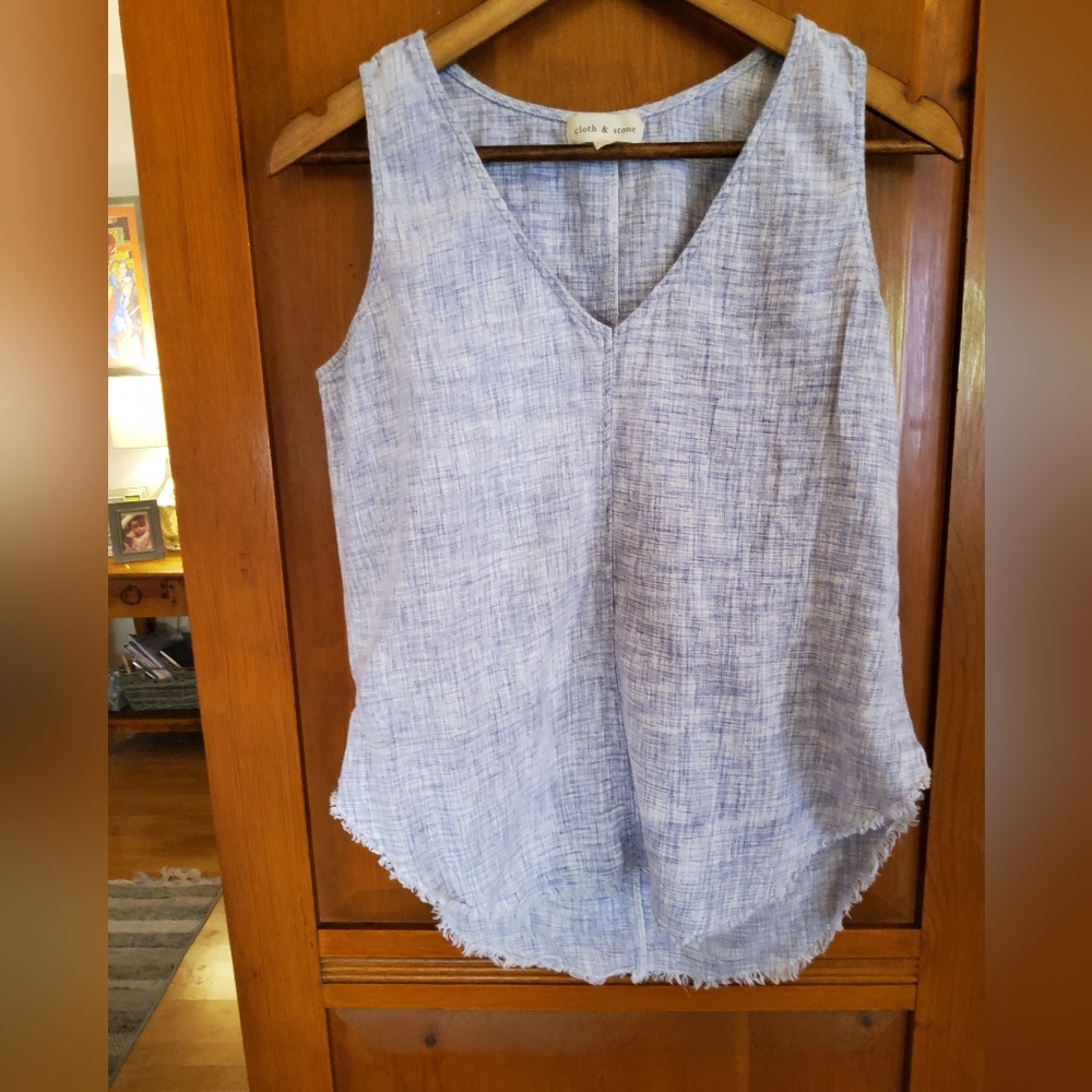 Anthropologie Cloth And Stone Tank Beautiful Used Condition Size S
